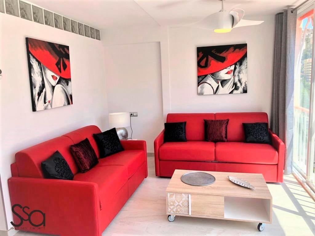 My Sweet Red Apartment Бенидорм Экстерьер фото